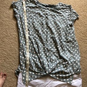XL polka dot tunic